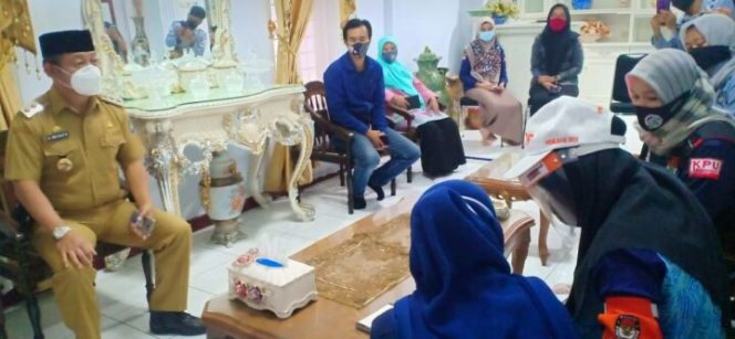 					KPU Gowa Coklit di Kediaman Pribadi Wakil Bupati Gowa