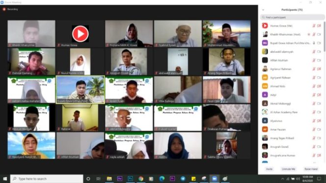 					Bupati Gowa Motivasi Siswa MAN IC Untuk Bisa Kuasai Bahasa Asing