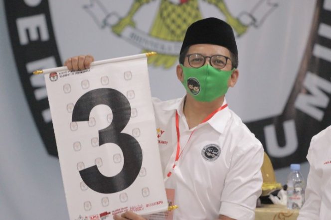 					Tomy-Makkasau Dapat Nomor Urut 3, Angka Kemenangan Nurdin Abdullah dan Anies Baswedan