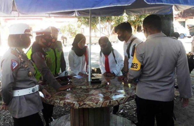 					Suasana salah satu kelompok FGD yang digelar oleh Polres Barru. ()