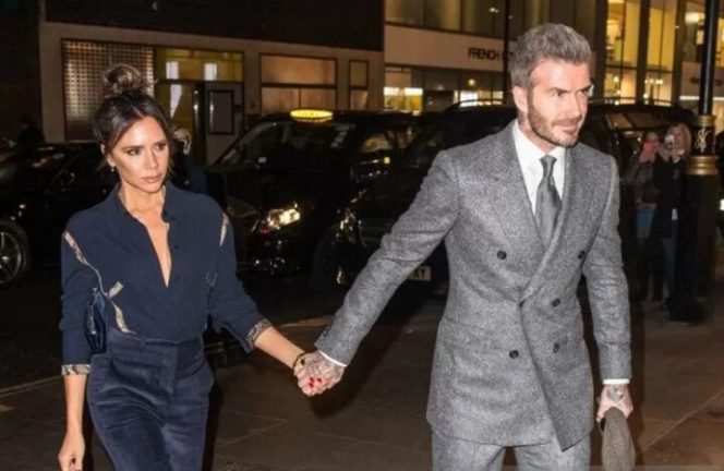 					David dan Victoria Beckham. ANTARA/PA Media/Dominic Lipinski/pri.