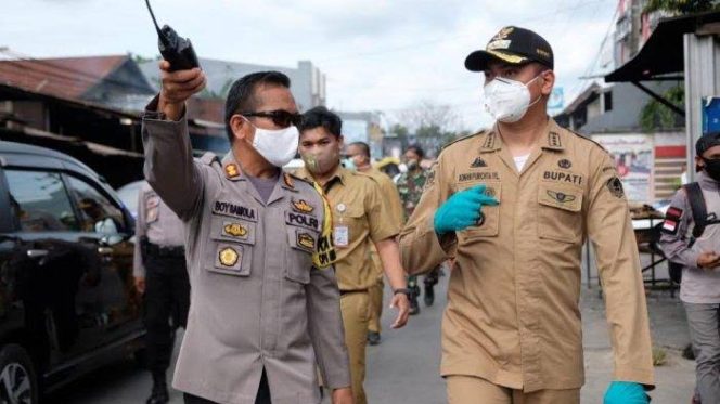 					Bupati Adnan Usulkan Perda Wajib Masker di Rakor Percepatan Penanganan Covid-19