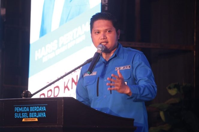 					Ketua KNPI Sulawesi Selatan Arham Basmin