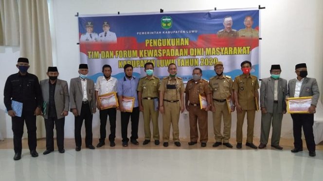 					Forum Kewaspadaan Dini Luwu Dikukuhkan, Kesbangpol: Jaga Harmonisasi Kerukunan