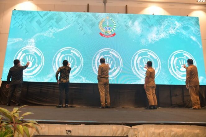 					Gubernur dan Wagub Sulsel saat buka Musrenbang RPJMD P 2018-2023.