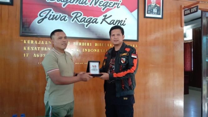 					Ketua Pemuda Pancasila Luwu Perkenalkan Pengurus ke Dandim 1403 Sawerigading