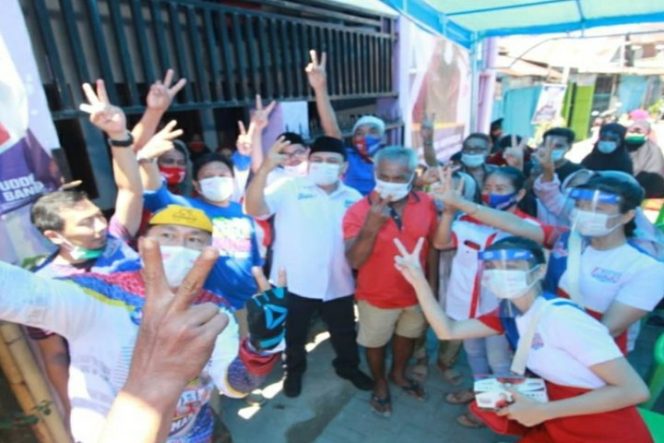 					Dihadapan Warga Barabarayya, Appi Janji Beri Solusi Masalah Banjir