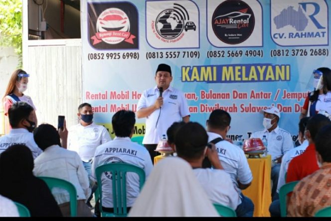 					Dukung Appi-Rahman, Komunitas Rental Mobil Appiaraki: Paling Jelas Program Penanggulangan Covid-19