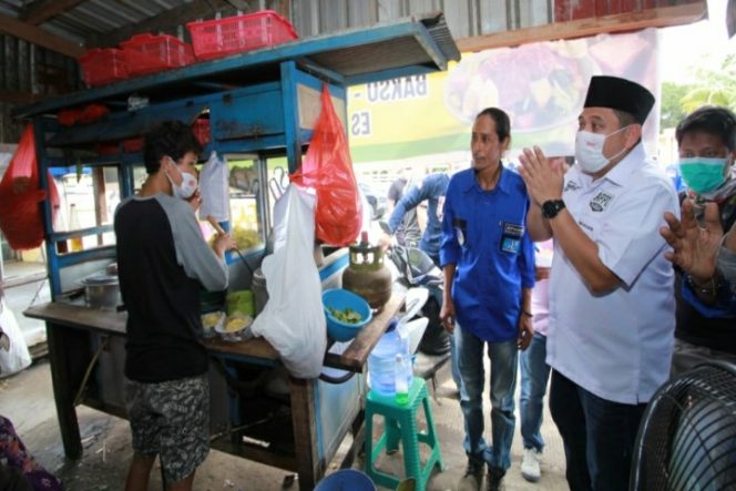					Program Pemberdayaan UMKM Appi-Rahman Jadi Magnet, Pedagang: Inimi Calon yang Peduli UMKM