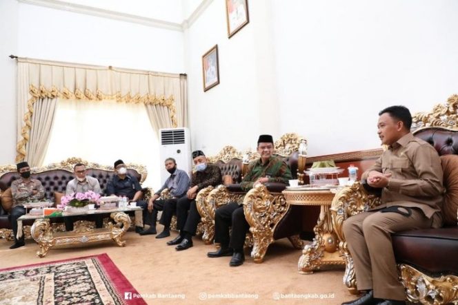 					Bupati Bantaeng Terima Kunjungan Silaturahmi Kakanwil Kemenag Sulsel