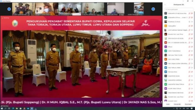 					Asisten 1 Bidang Pemerintahan Setda Sulsel Jabat Pjs Bupati Gowa