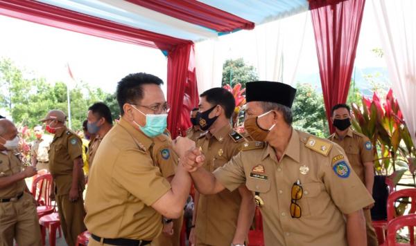 Kunjungan kerja Pjs Bupati Gowa ke Kecamatan Tombolopao dan Tinggimoncong untuk mensukseskan Pilkada 2020 pada 9 Desember mendatang. (Foto: berita.news/Putri).