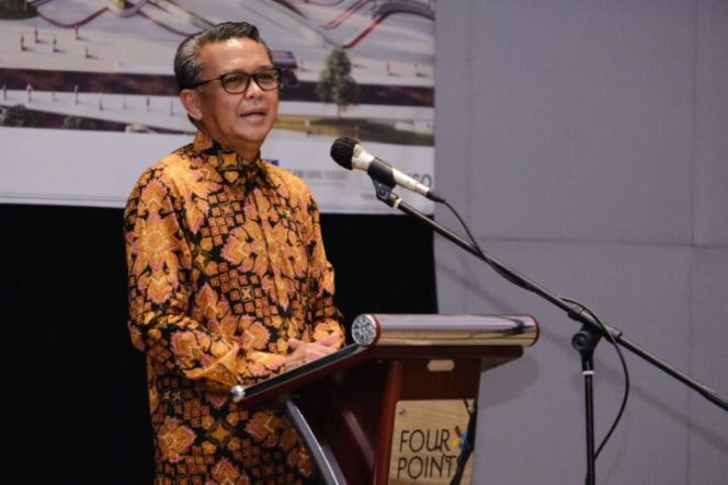 					Gubernur Sulsel Nurdin Abdullah saat FGD Pembangunan Stadion Mattoanging.