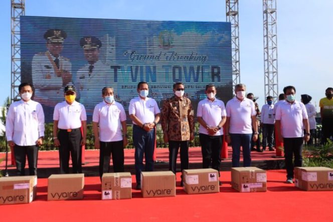 					Pjs Bupati Gowa Menghadiri Ground Breaking Pembangunan Twin Tower