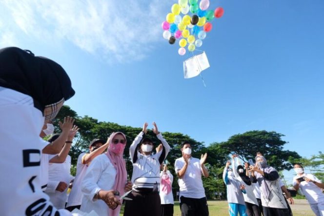 					Pj Sekda Gowa Launching Senam Butta Gowa