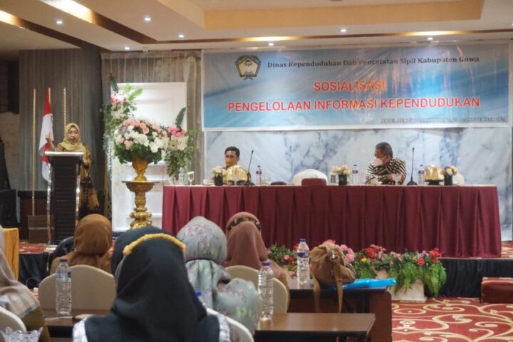 Sosialisasi Pengelolaan Informasi Administrasi Kependudukan. (Foto: berita.news/Putri).