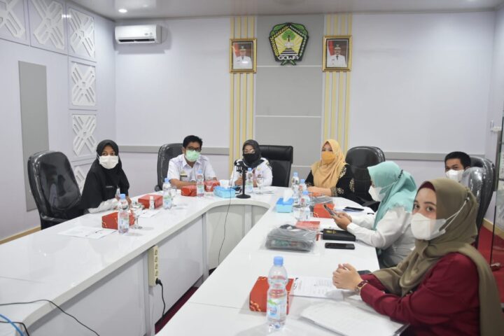 Sosialisasi Peraturan Menteri Dalam Negeri (Permendagri) Nomor 70 Tahun 2020 Tentang Iuran Jaminan Kesehatan bagi Pekerjaan Penerima Upah di Lingkungan Pemerintah Daerah. (Foto: berita.news/Putri)