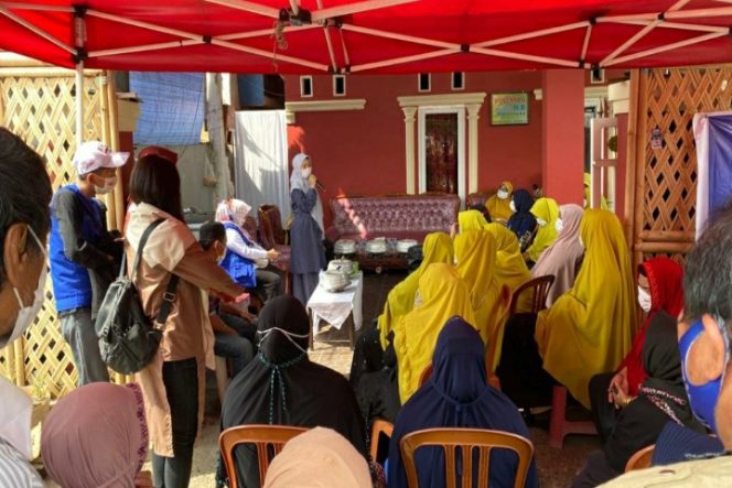 					Kampanyekan Appi-Rahman di Bitowa, Melinda Aksa Bahas Rumah Kreatif untuk Pemberdayaan Perempuan