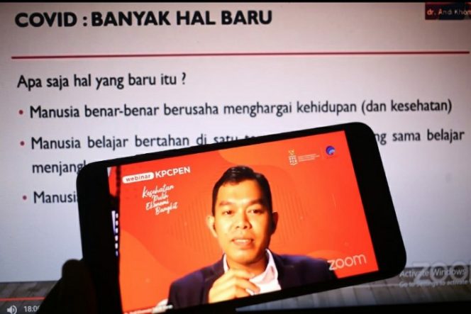 					Hadapi Pandemi, Jalankan Pola Hidup Sehat