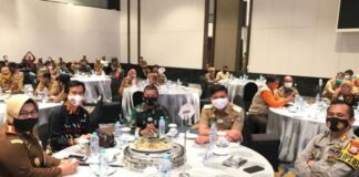 Rapat Koordinasi dan Konsolidasi Kesiapan Pemilihan Kepala Daerah (Pilkada) Serentak Tahun 2020 Kabupaten Kota Se-Sulawesi Selatan. (Foto: berita.news/ist).