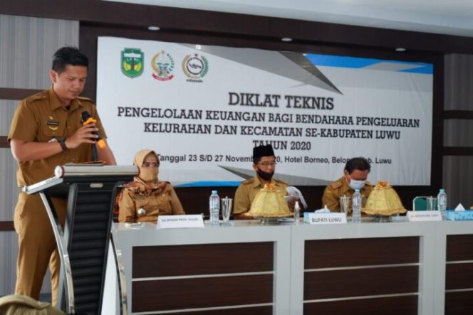					BKPSDM Luwu Gelar Diklat Teknis untuk 40 Bendahara Kecamatan dan Kelurahan