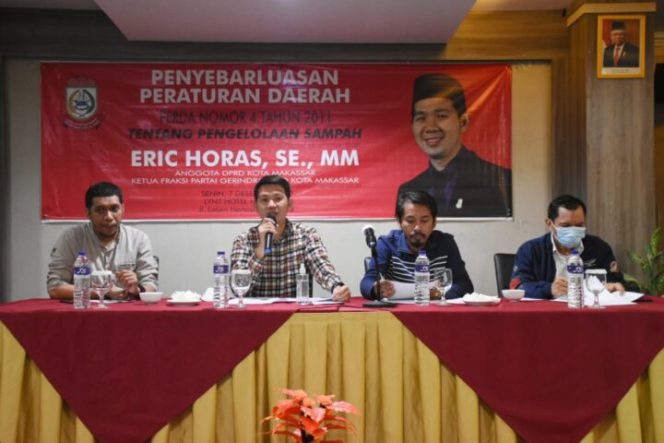 					Erik Horas Bahas Pengelolaan Sampah dengan Konstituen