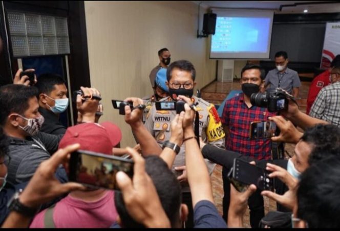 					Kapolrestabes Makassar, Kombes Pol Witnu Urip Laksana. 