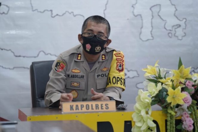 					Kapolres Pare, AKBP Welly Abdillah.