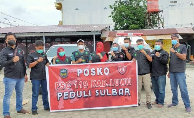 					15 Relawan dari Dinkes Luwu Diberangkatkan ke Mamuju