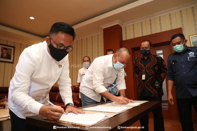 					Pemkab Bantaeng Kembali Tandatangani MoU dengan PT Jasindo