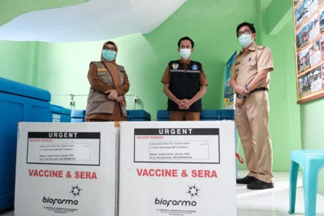 					Vaksin Covid-19 Tiba di Gowa, Siap digunakan 14 Januari 2020