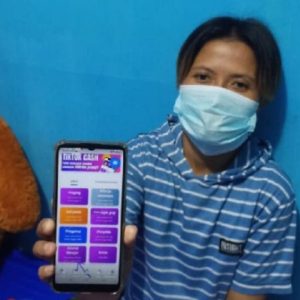Member TikTok Cash warga Gowa, Nurhayati. (Foto: Kabar.News)