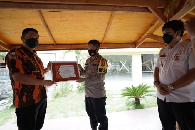 					Pemuda Pancasila Luwu Beri Penghargaan Kepada Kapolres dan Kajari