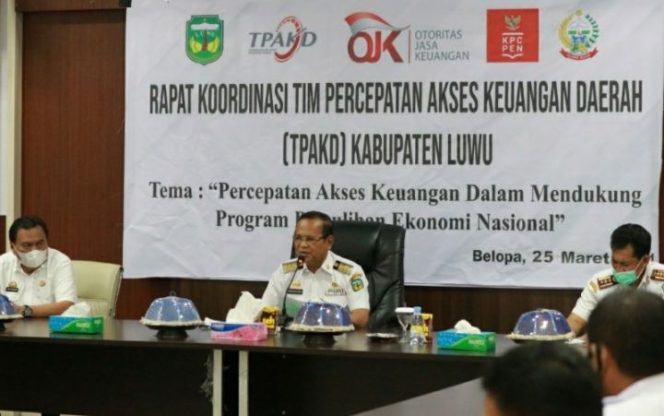 					Dukung Program PEN, Bupati Luwu Rapat Koordinasi TPAKD