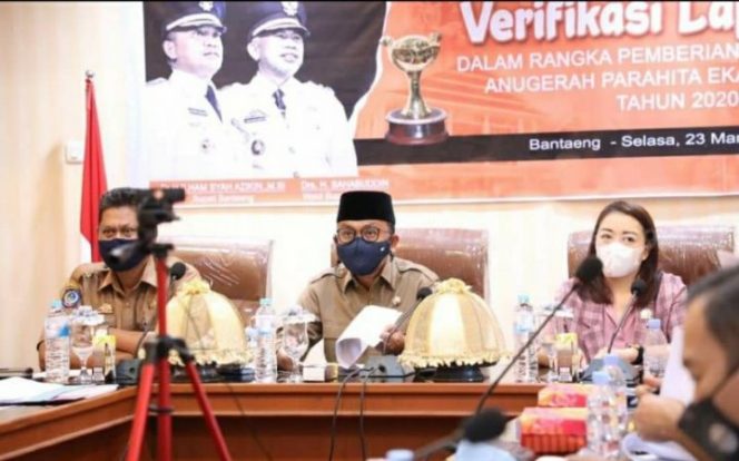 					Secara Virtual, Bupati Bantaeng Hadiri Kegiatan Verifikasi Lapangan APE