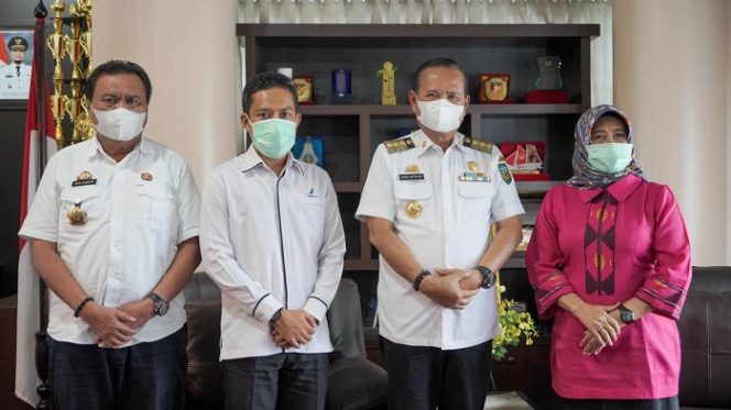 					Pergantian Pimpinan, Kepala Loka POM Kota Palopo Audiensi ke Bupati Luwu