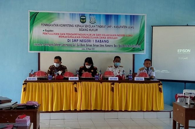 					MKKS Gandeng Kejari Luwu, Gelar Penyuluhan Hukum