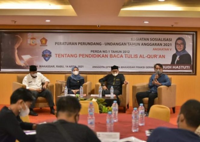 					Budi Hastuti Menggelar Sosialisasi Perda Pendidikan Baca Tulis Alquran