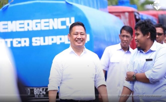 					Direktur Utama Perusahaan Umum Daerah Air Minum (PDAM) Kota Makassar, Dr Hamzah Ahmad.