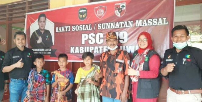 					PSC 119 Luwu Baksos dan Sunatan Massal di Kecamatan Suli Barat