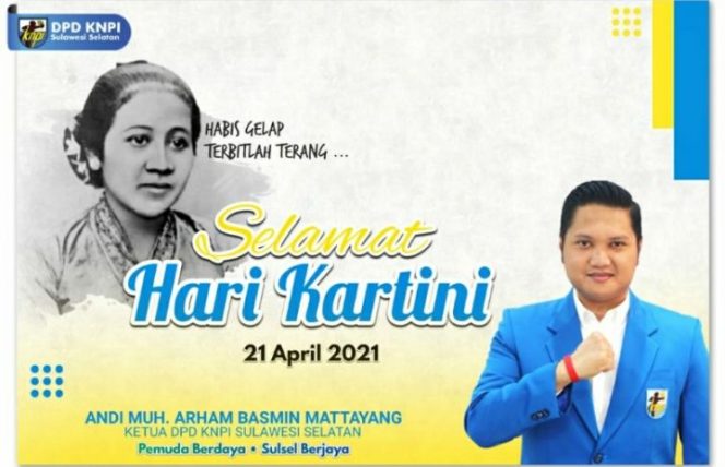 					Ketua KNPI Sulsel Maknai Hari Kartini untuk Perjuangan Perempuan Masa Kini