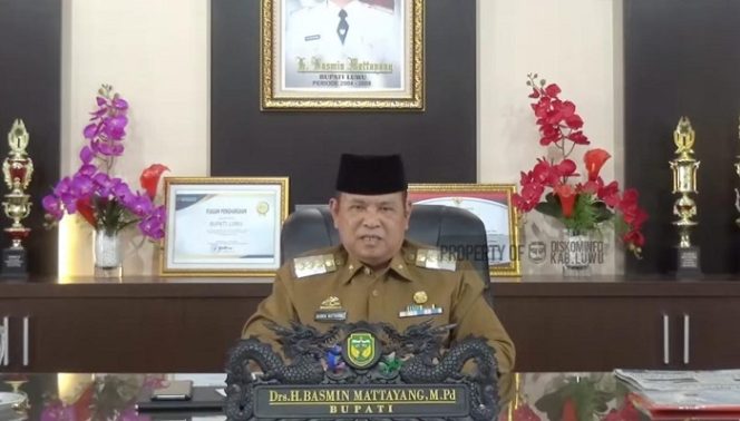 					Bupati Luwu Dr. H. Basmin Mattayang, M.Pd