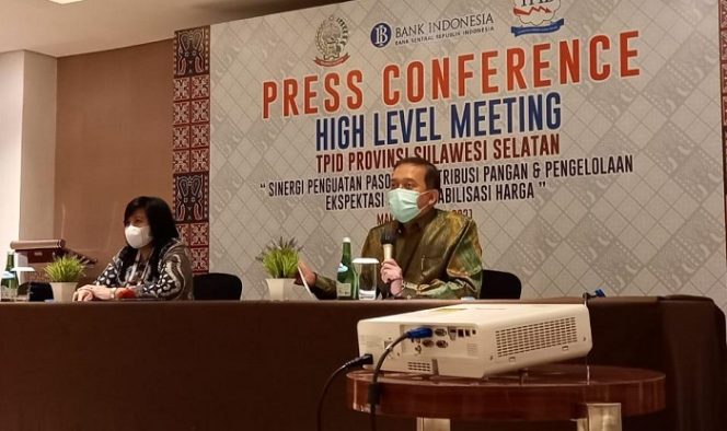 					Konferensi Pers High Level Meeting TPID (BERITA.NEWS/Andi Khaerul)