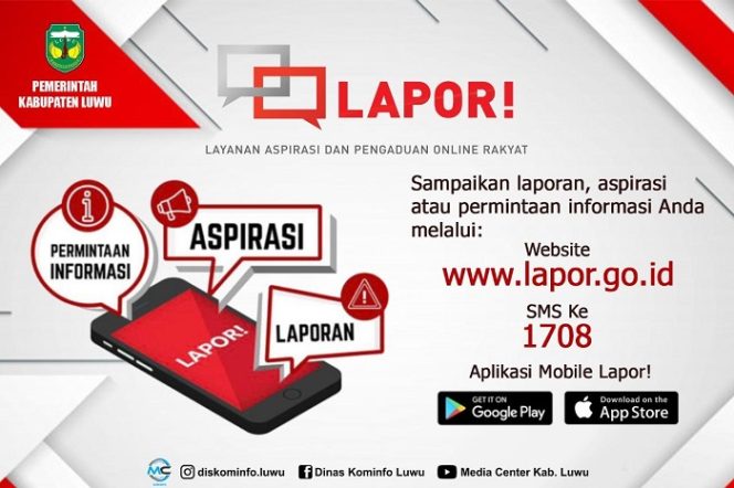 					Pemkab Luwu Siapkan LAPOR, Masyarakat Bisa Mengadu Secara Online