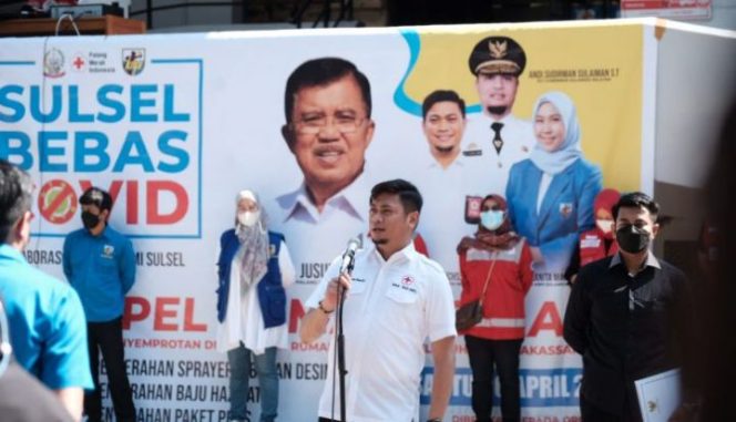 					Jelang Ramadan, PMI Sulsel Gandeng OKP Lakukan Sterilisasi di Masjid