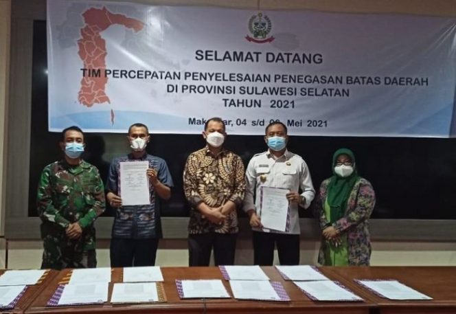 					Pastikan Batas Wilayah, Tim Penegasan Batas Luwu Ikuti Rakor Sinkronisasi di Makassar