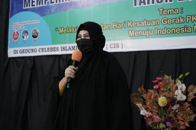 					Ketua TP PKK Kabupaten Luwu Dr Hj Hayarna Hakim.
