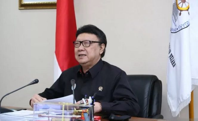 					Menteri Pendayagunaan Aparatur Negara dan Reformasi Birokrasi (Menpan RB) Tjahjo Kumolo. (ANTARA/Istimewa)