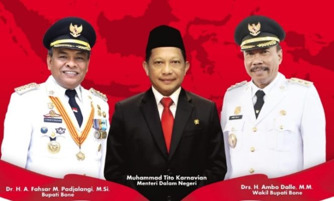					Pemerintah Kabupaten Bone Mengucapkan Selamat Hari Otoda Ke-25 Tahun 2021