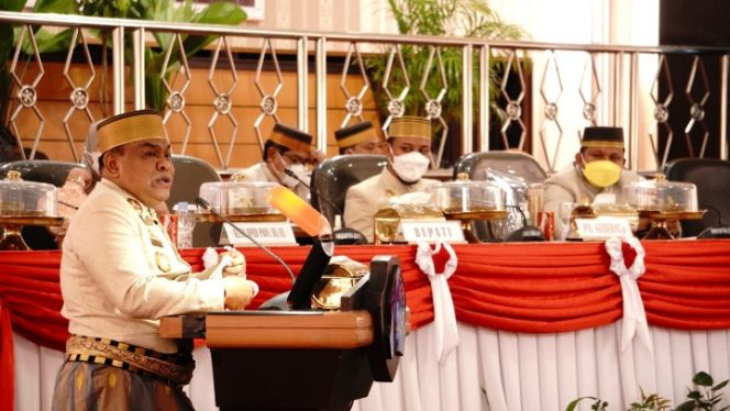 					Rapat Paripurna Istimewa DPRD Puncak Peringatan Hari Jadi Bone ke-691